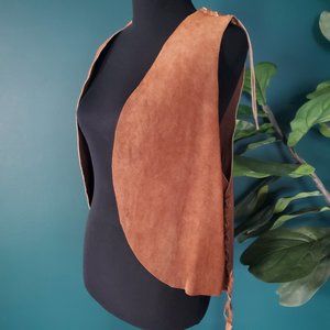 Vintage suede vest